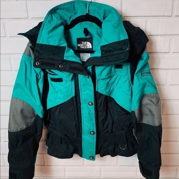 The North Face Jackets & Blazers - The North Face Vintage Extreme Gear Turquoise Coat